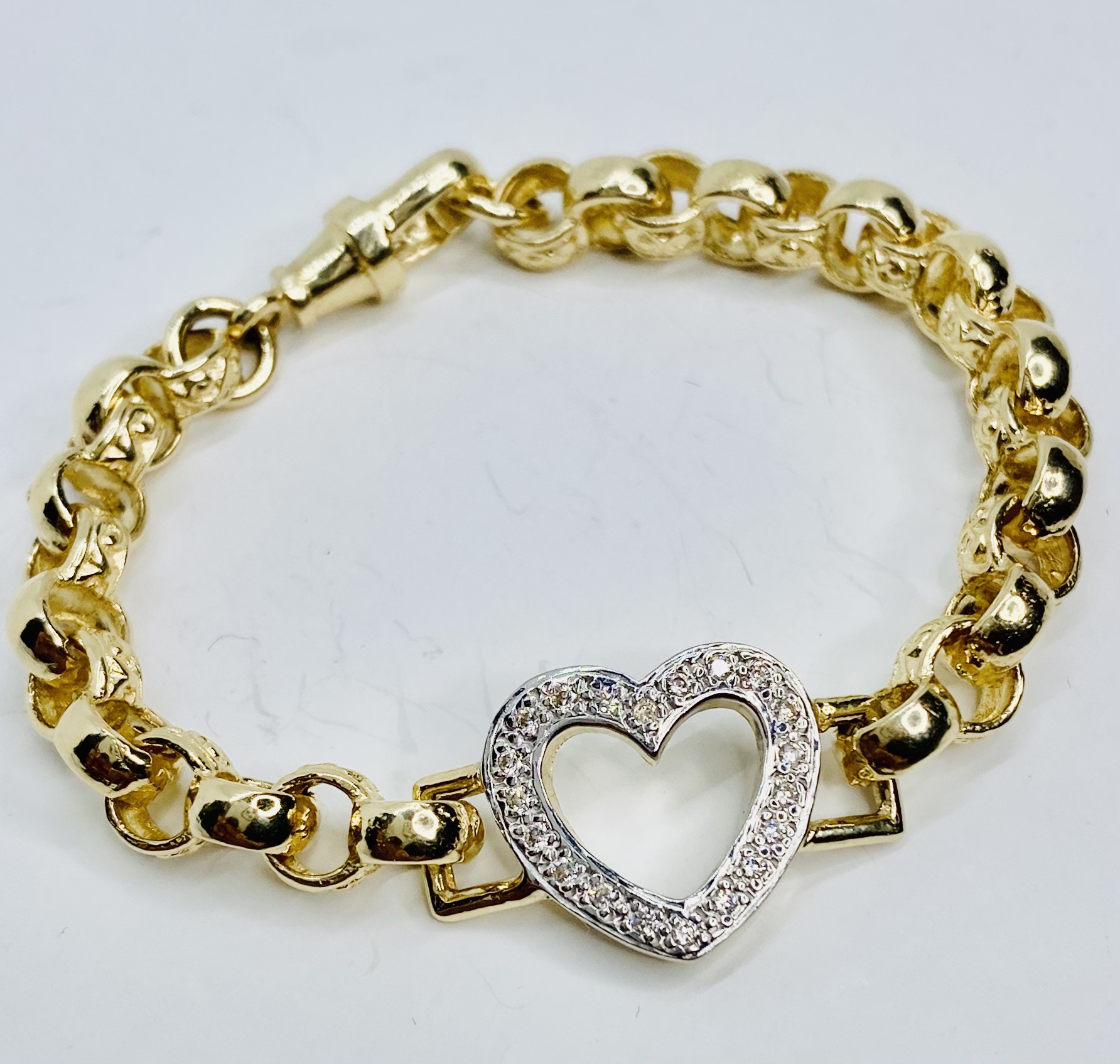 Childrens gold hot sale belcher chain