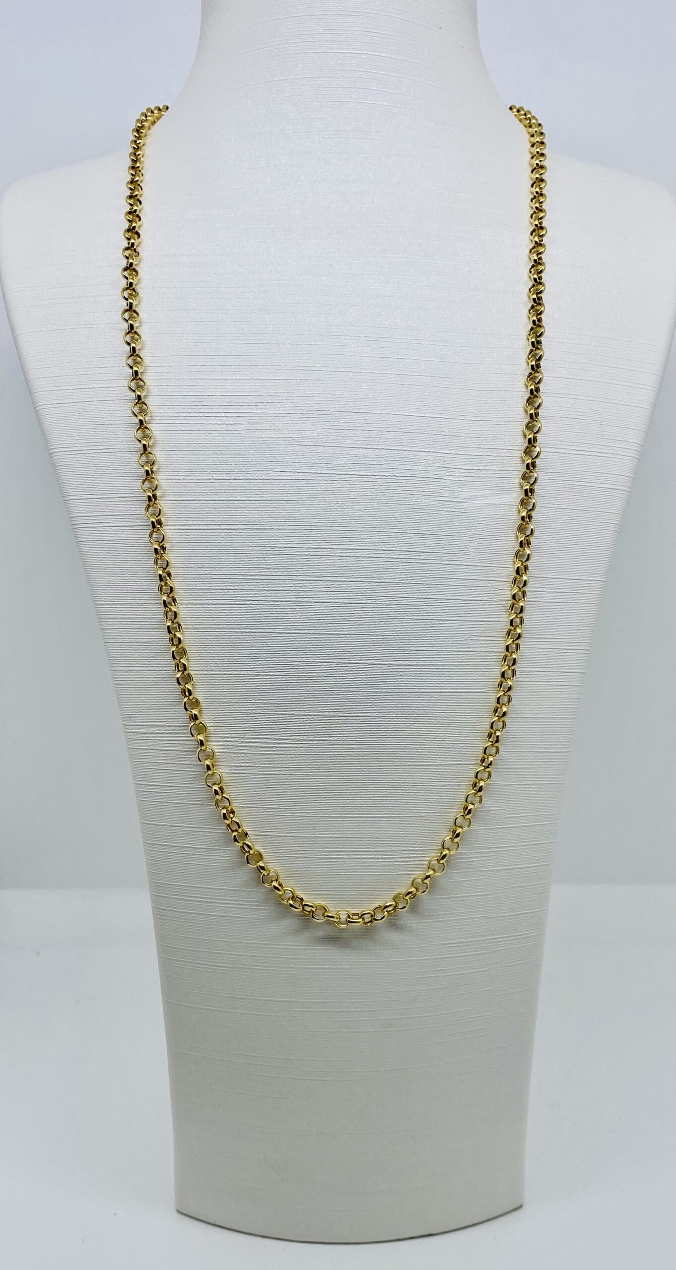 9CT GOLD BELCHER CHAIN 8 GRAMS 24 INCHES – SMITHS